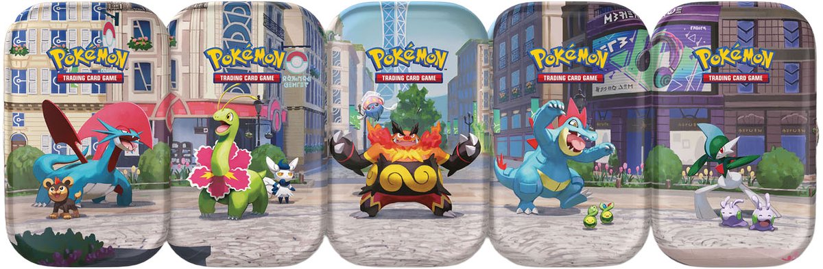 Lumiose City Mini tin - verschillende Art