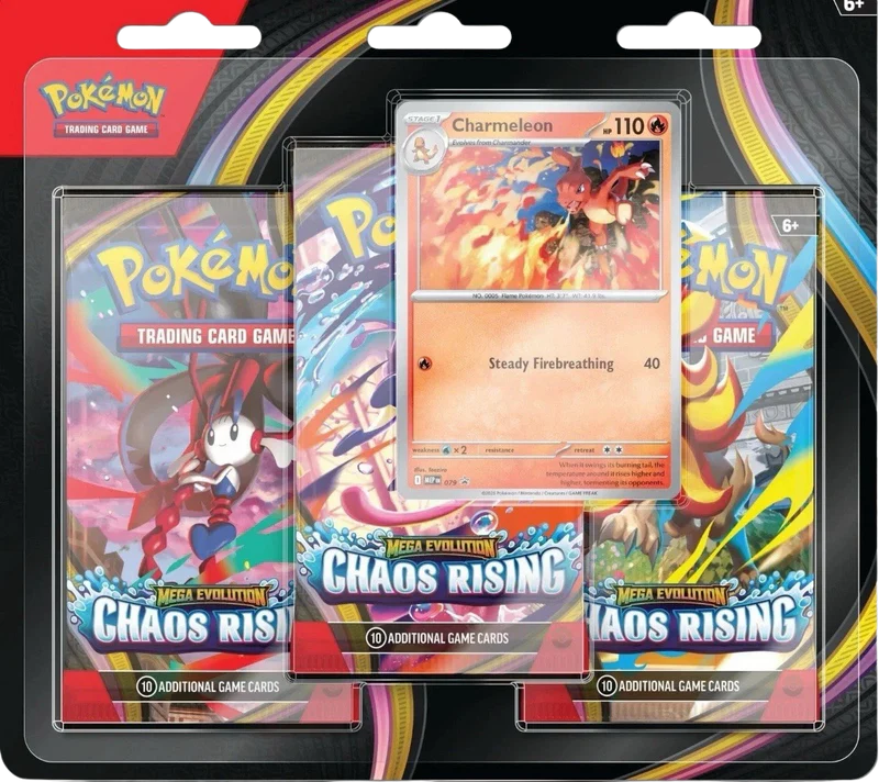 Chaos Rising 3pack Blister