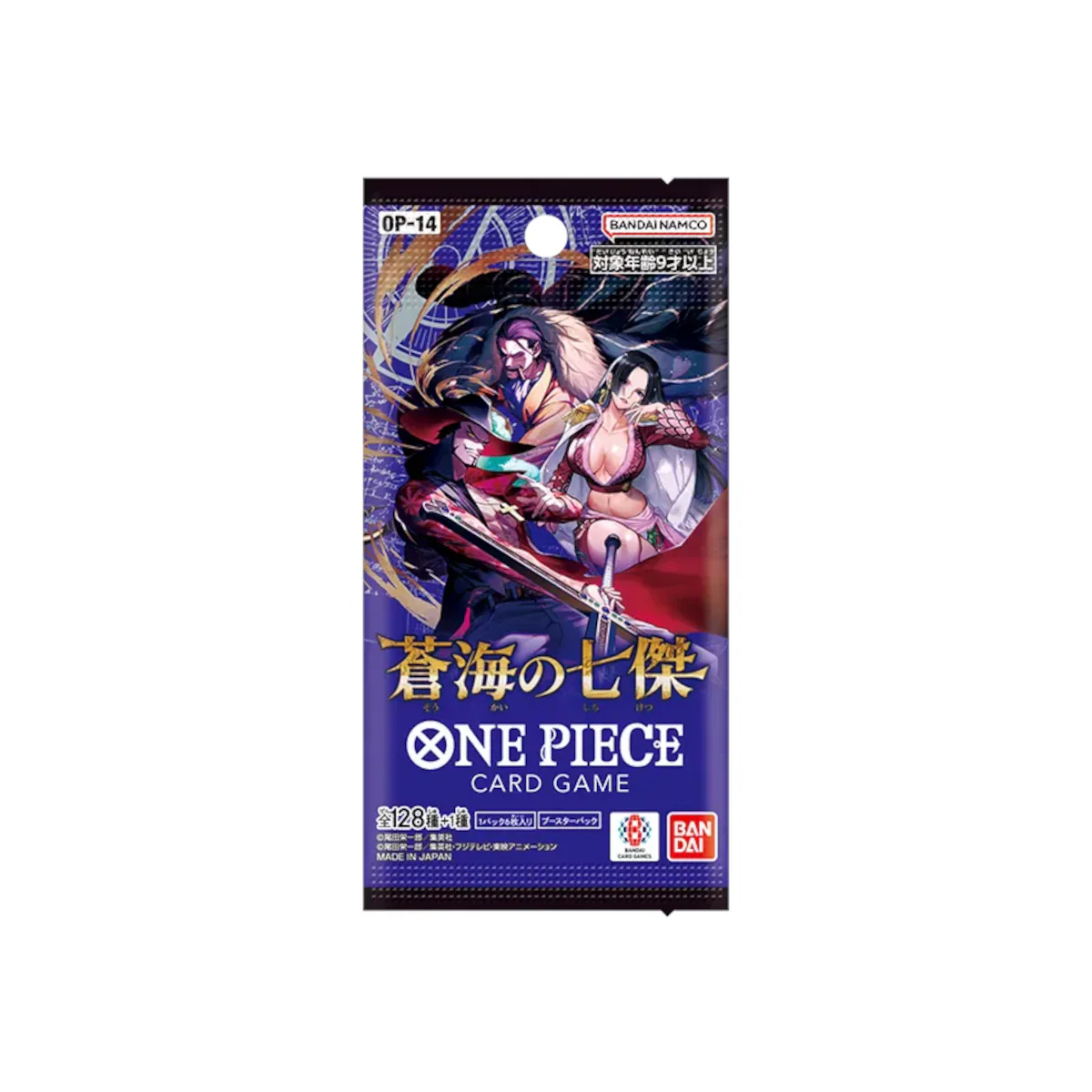 One Piece OP14 - The Azure Sea's Seven Japanese