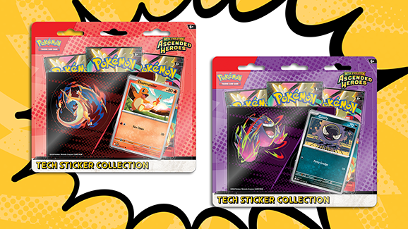 Ascended Heroes tech sticker blister random